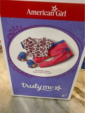 AMERICAN GIRL TRULY ME TALK ALL NIGHT PAJAMAS BNIB